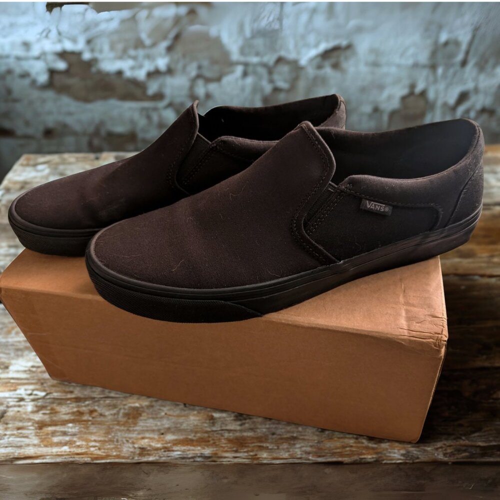 Vans black Slip-On Loafers
